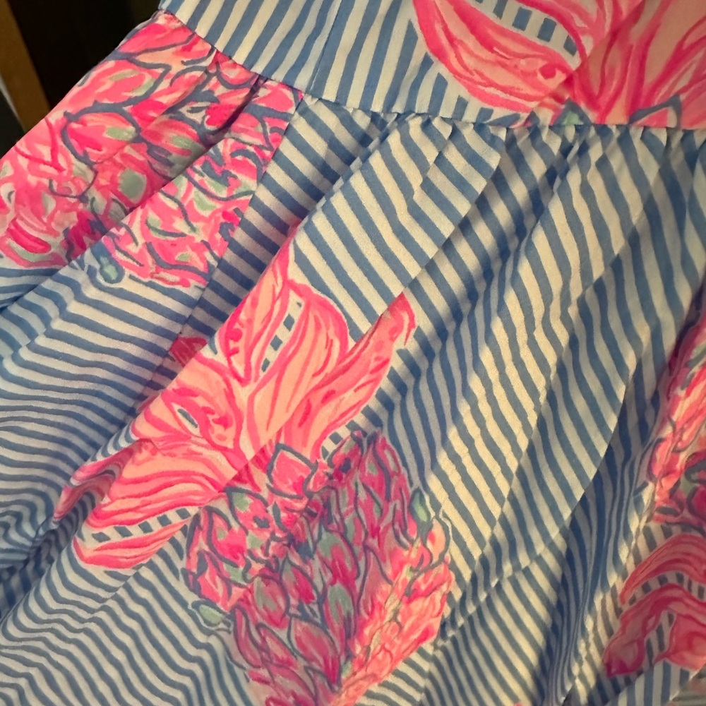 Lilly Pulitzer Larissa Maxi Set in Rum Swizzle Blue Peri - Picture 5 of 12